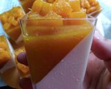 Gambar langkah 9 resipi Mango Panna Cotta 🥭.