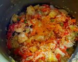 A picture of step 3 of Simple vegetable biryani in pressure cooker.
