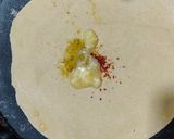 A picture of step 2 of Egg Lachha Paratha.