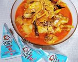 Foto langkah ke 5 dari resep Gulai Rebung Tulang Ayam.