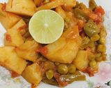 A picture of step 2 of Chinese veggie.
