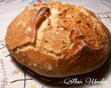 Foto del paso 9 de la receta: Pan casero, hecho con biga en cocotte de barro