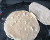 A picture of step 2 of Springs rolls sheets (wrapper).