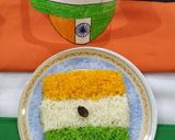 A picture of step 2 of Tricolour Rice.