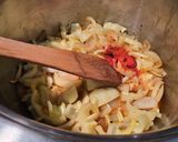 Lecsós pirított pulykamáj recept fázis 7 fotója