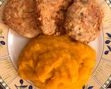 Foto del paso 7 de la receta: Puré de zapallo 🎃 con croquetas de atún 🐟