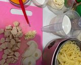 Foto langkah ke 2 dari resep Spaghetti Creamy Carbonara.