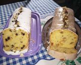 Foto del paso 6 de la receta: Budín de frutas y budín de chocolate y nuez