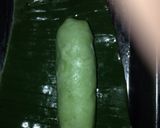 Foto langkah ke 2 dari resep Es pisang ijo.