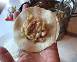 A picture of step 3 of Pork and Cabbage Dumplings.