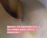 Foto del paso 9 de la receta: Brownies de chocolate Turín con caramelo salado ❤️