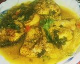 A picture of step 3 of Bengali Recipe Bhapa Rui Mach.