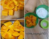 Foto langkah ke 1 dari resep Bubur Candil labu madu (Butternut squash).