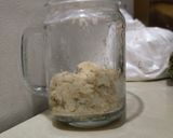 A picture of step 1 of Sourdough Shokupan Bread.