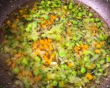 A picture of step 8 of South Indian Rava Upma.