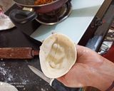 A picture of step 4 of Baked Mushroom Samosa.