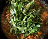 A picture of step 6 of Gongura Chicken (Chicken Cooked with Sorrel Leaves - Andhra Style).
