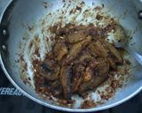 A picture of step 6 of Tangy Bitter gourd(Karela) stuffed with mango.