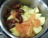 Une image de l'étape 1 de Compote datte pomelos.