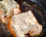 Foto del paso 8 de la receta Torrijas (brioche) caramelizadas con helado de vainilla