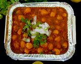 A picture of step 7 of Iron rich roadside chana masala.