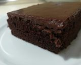 صورة لخطوة 6 من وصفة كيكة شوكولاتة هشة مع صوص شكولاتة بنكهة البندق 🍰🎂⁦❤️⁩🤗😍