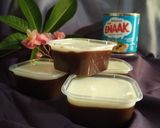 Foto langkah ke 3 dari resep Puding coklat Fla susu.