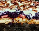 Foto del paso 6 de la receta: PIZZA🍕Mixta con🫐Chucrut...!