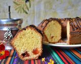Foto del paso 5 de la receta: Budín de naranja, membrillo y chocolate😋