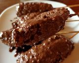 Foto langkah ke 1 dari resep Sate pisang Ovomaltine.