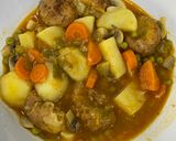 Foto del paso 10 de la receta: Guiso con Albóndigas de Bacalao de la Abuela Paqui