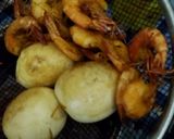 Foto langkah ke 2 dari resep Udang bumbu merah / udang balado.