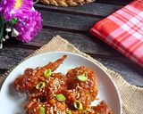Foto langkah ke 6 dari resep Ayam Drakor (Spicy Wings Friend Chicken).