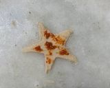 A picture of step 1 of Achari lady finger paratha.