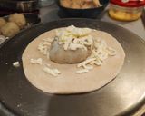A picture of step 3 of Stuffed Aloo Cheese Paratha 🧀🥔.
