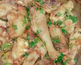 A picture of step 1 of Chicken fry.