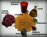 Foto del paso 1 de la receta: Coditos con carne y paté