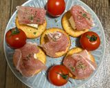 A picture of step 3 of Easy Ritz Cracker Appetizer.