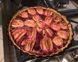 Une image de l'étape 13 de Tarte aux pommes et fruits rouges (pâte brisée épeautre crème de citron).