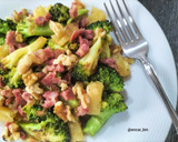 Foto del paso 7 de la receta: Salteado de brócoli, jamón y piña con vinagreta agridulce