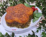 عکس مرحله 11 از دستور تهچین شوید باقالی با گوشت چرخکرده😋
