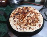 A picture of step 9 of Sama flour parantha.