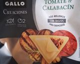 Foto del paso 1 de la receta Triángulos de Pasta Relleno de Tomate Berenjena y Calabacín con Trigueros y Panceta al Pesto Suave