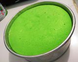 Foto langkah ke 2 dari resep Bolu kukus pandan.