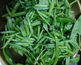 Gambar langkah 4 resipi Kangkung Belacan.