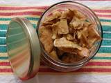 Pieles de manzana caramelizadas en freidora de aire