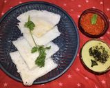 A picture of step 7 of Neer dosa.