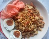Foto langkah ke 3 dari resep Nasi Goreng Chicken Pepperoni.