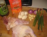 Foto del paso 1 de la receta: Sopa de pollo y garbanzos