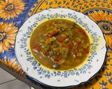 Une image de l'étape 24 de Soupe de légumes aux épices et bouillon de bœuf.